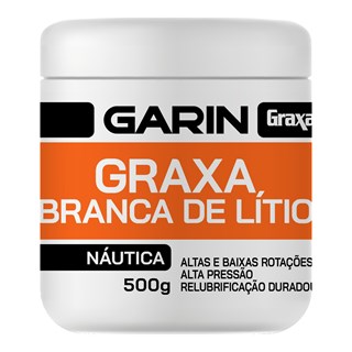 GRAXA BRANCA DE LÍTIO 500G GARIN